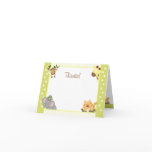 Jungle Safari Folded Thank you Note Card