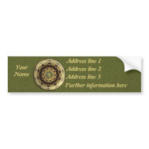 jungle(shipping label/sticker) bumper sticker