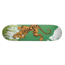 Jungle Tiger Skate Board