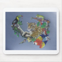 Jungle Wildlife Mousepads