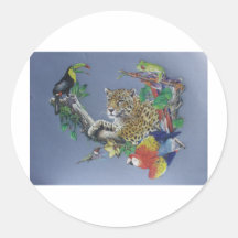 Jungle Wildlife Stickers