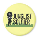 Junglist Soldier magnets