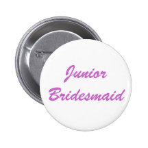 Junior Bridesmaid Button
