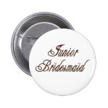 Junior Bridesmaid Classy Browns Buttons