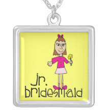 Junior Bridesmaid Necklace Pendant
