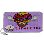 Junior - Skull Wings Doodle Notebook Speaker