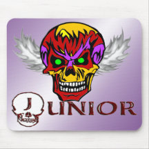 Junior - Skull Wings Mousepad