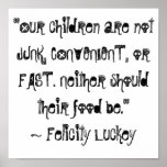 Junk, Convenient, or Fast Food posters