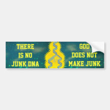 junk DNA  bumper sticker