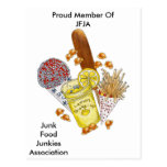 Junk Food Junkie! - Postcard
