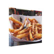 Junk Food Stretched Canvas Prints