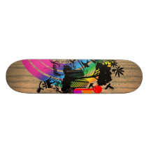 JUNK FUEL RAINBOW CITY SKATE BOARD DECKS