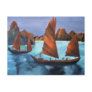 Junks In The Descending Dragon Bay Postcard