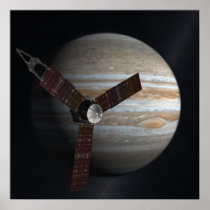 Juno Mission to Jupiter Print