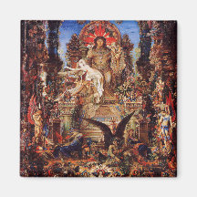 'Jupiter and Semiele' Fridge Magnet