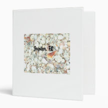Jupiter, FL Seashells Binder