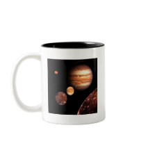 Jupiter Galilean Moons Astronomy & Science Gifts Coffee Mugs
