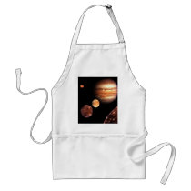 Jupiter Galilean Moons Space & Astronomy Gifts Aprons