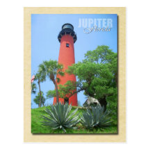 Jupiter Inlet Lighthouse & Museum, Florida Postcard