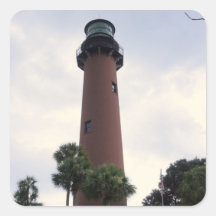 Jupiter Light Square Stickers