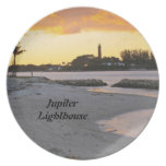 Jupiter Lighthouse Plate