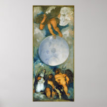Jupiter Neptune and Pluto by Caravaggio in 1597 Poster