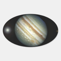 jupiter oval sticker