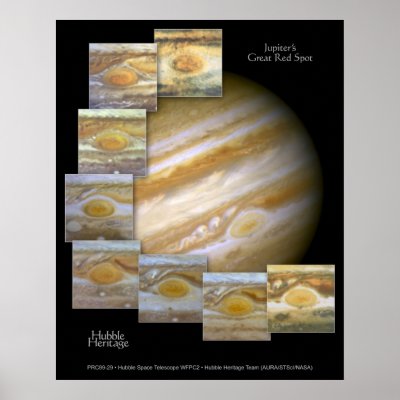 Jupiter Red Spot Hubble Telescope Photo Print by Space_Exploration