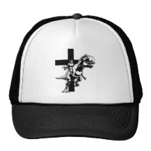 Jurassic Jesus Mesh Hat