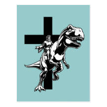 Jurassic Jesus Postcards