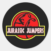 Jurassic Jumpers sticker