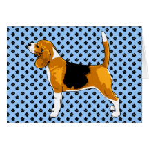 Just a Beagle Greeting Card