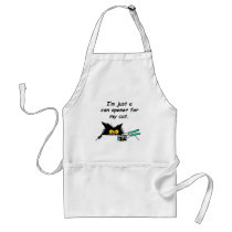 JUST A CAN OPENER FOR MY CAT APRON