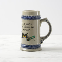 JUST A CAN OPENER FOR MY CAT MUG