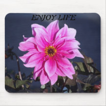 Just a Flower ENJOY LIFE Mousepad