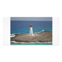 just a light house custom photo card