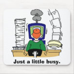 Just a little busy. mousepads