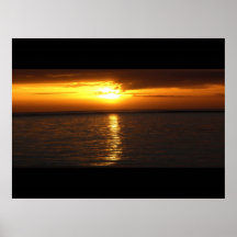 Just a sun set print