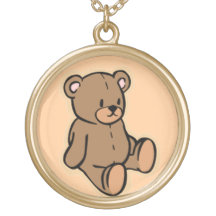 Just a Teddy Bear Necklace