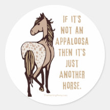 Just Another Horse Sticker