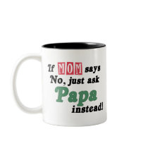 Just Ask Papa Mugs