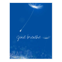 Just breathe - Dandelions floating Tarjetas Postales