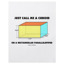 Just Call Me Cuboid Or Rectangular Parallelepiped