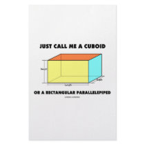 Just Call Me Cuboid Or Rectangular Parallelepiped