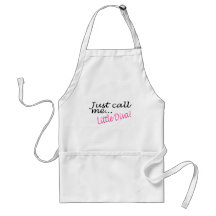 Just Call Me Little Diva Apron