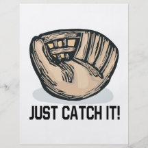 Just Catch It Personalized Flyer