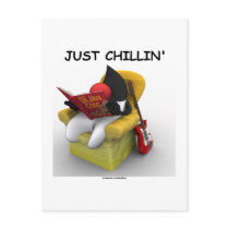 Just Chillin' (Java Duke Mascot Character)