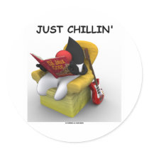 Just Chillin' (Java Duke Mascot Character)