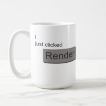 Just clicked render mugs