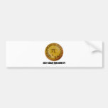Just Crazy For Some Pi (Pi / Pie Math Humour) Bumper Sticker